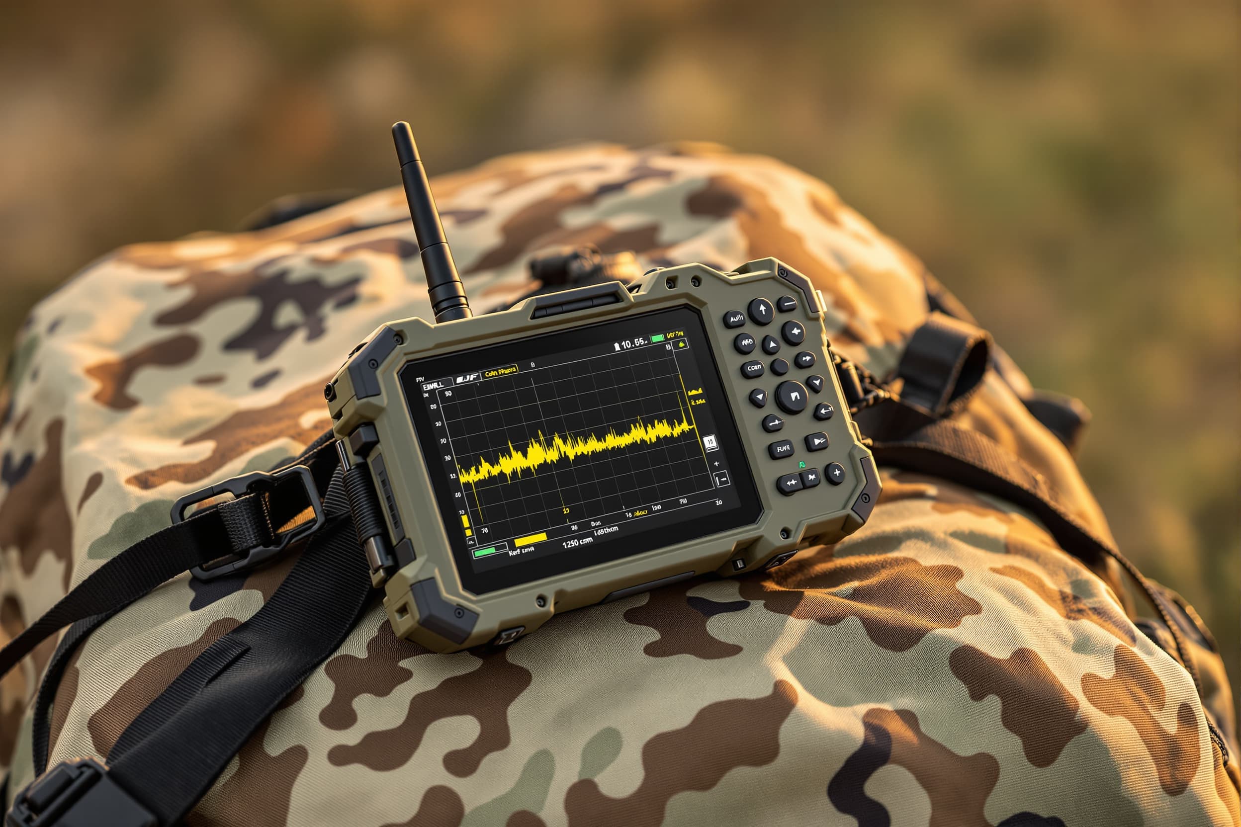 Handheld RF Spectrum Analyzer & Drone-Band Detector