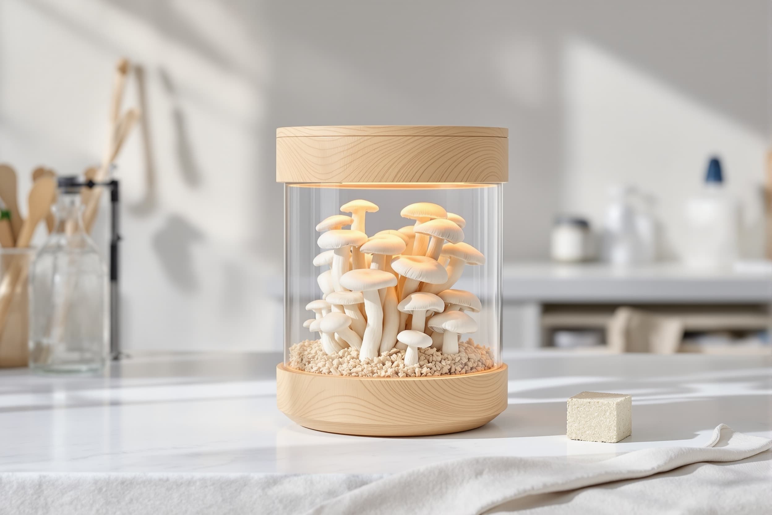 Loaf — Desktop Mycelium Packaging Incubator