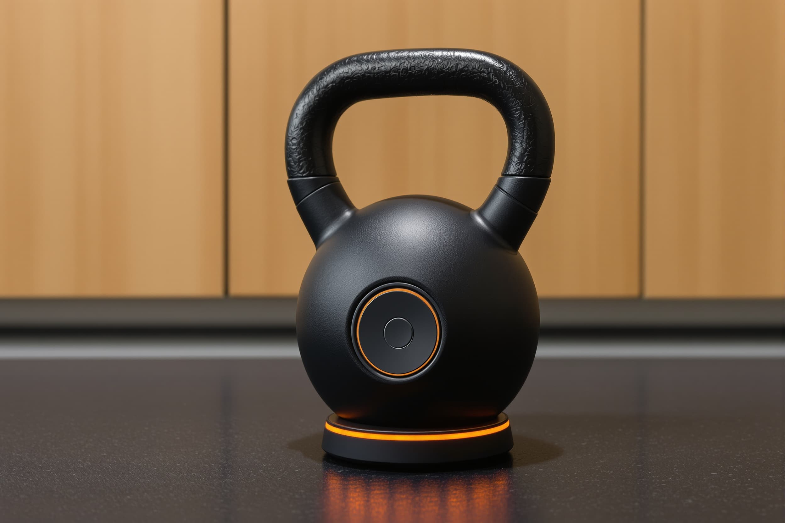 Smart Kettlebell with IMU and Grip Sensor
