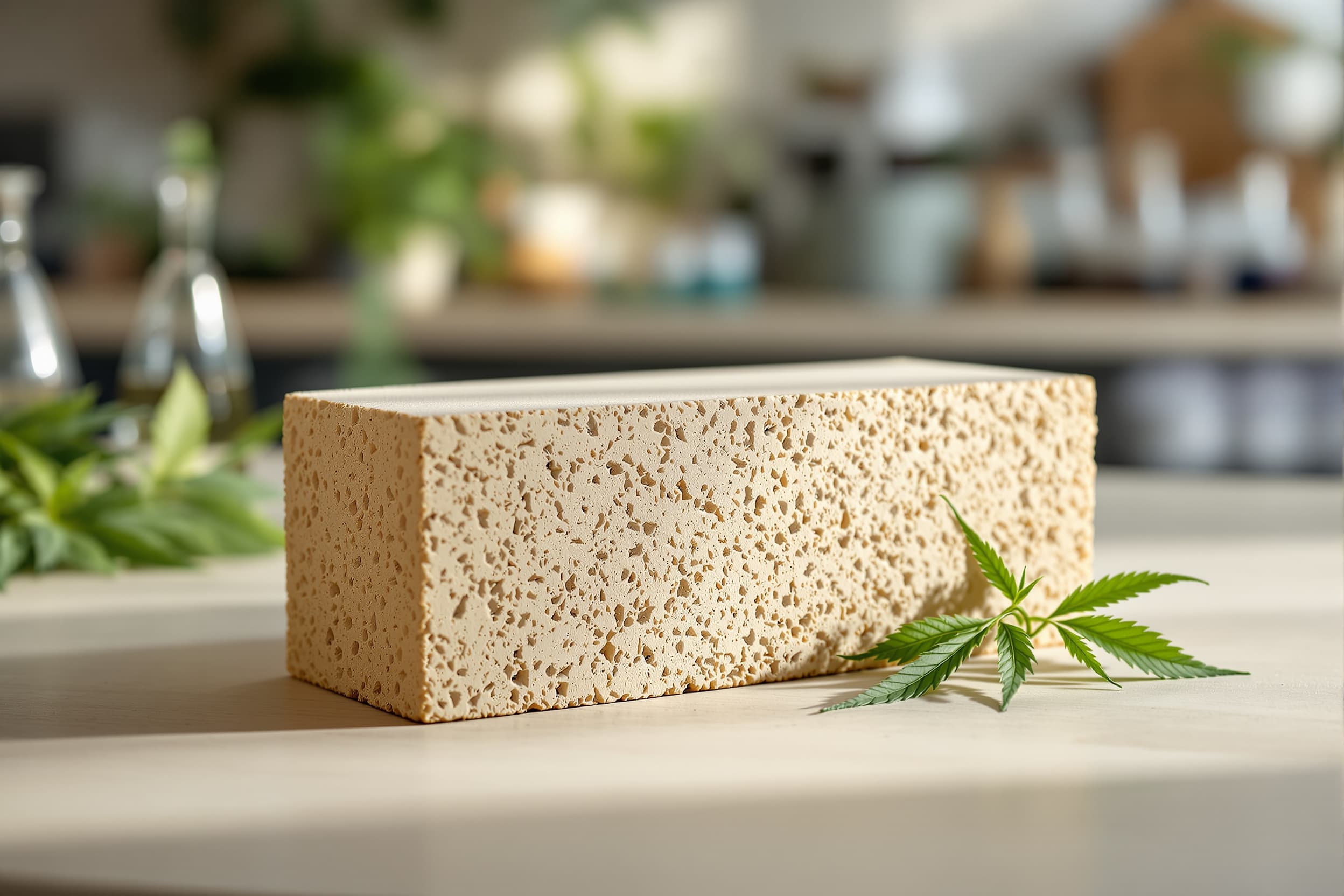 Hempcrete Thermal Insulation Block